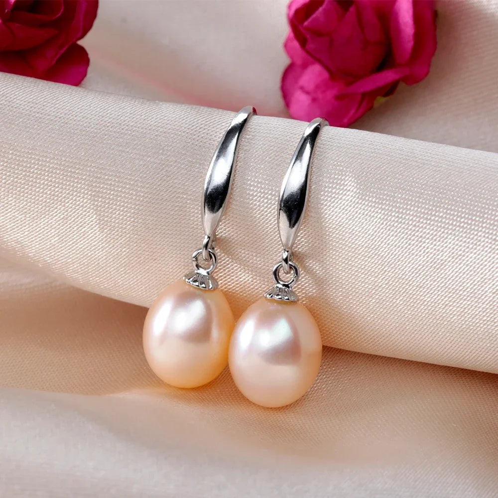 Classic Pearl Drop Earrings