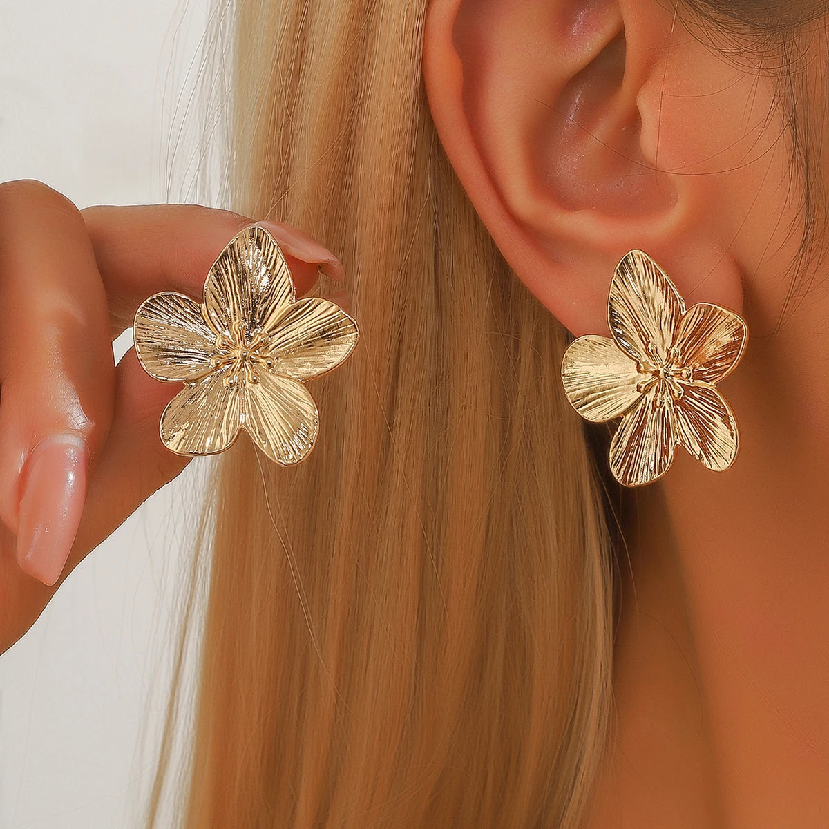 Flower Stud Earrings