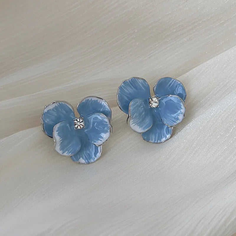 Orchid Stud Earrings