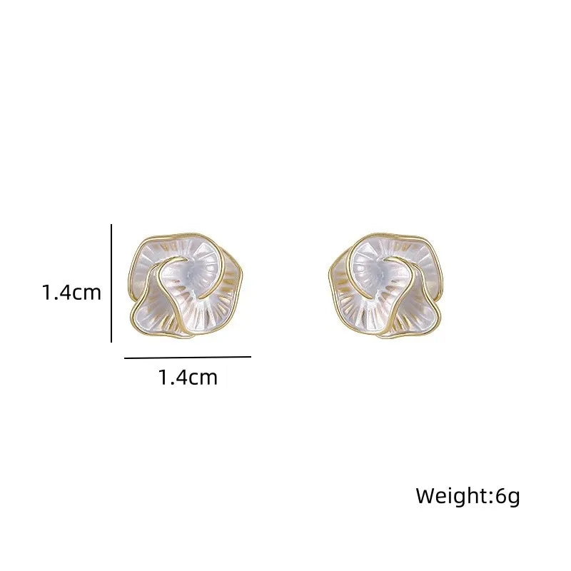 Orchid Stud Earrings