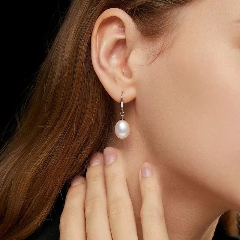 Classic Pearl Drop Earrings